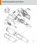 Stihl BGA 56 Cordless Blower Spare Parts